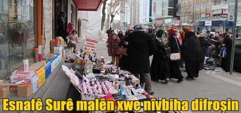 Esnafê Surê malên xwe nîvbiha difroşin