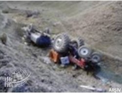 Traktör Devrildi: 1 Ölü