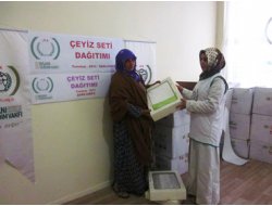 İHH'dan Yetim Kızlara Çeyiz Yardımı