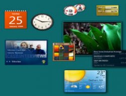 Masaüstü araçları, Windows 8'de olmayabilir