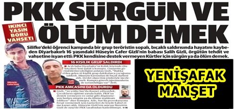 PKK Kürtler için ölüm demek