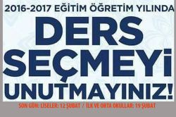 STK’lardan velilere seçmeli ders uyarısı