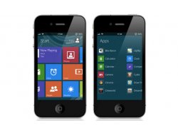 Metro arayüzünü iPhone'unuza getirin!