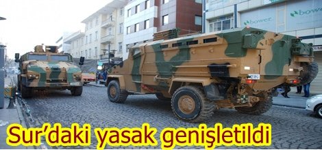 Sur’daki yasak genişletildi