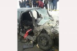 Cenazeyi karşılamaya giderken kaza yaptılar: 3 ölü