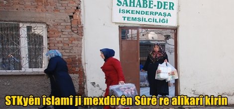 STKyên îslamî ji mexdûrên Sûrê re alîkarî kirin