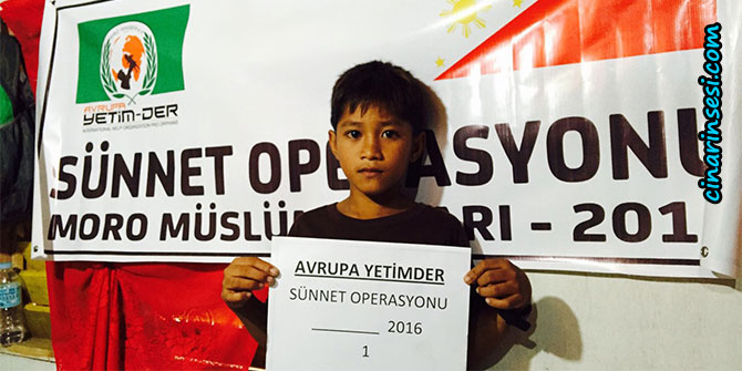 Avrupa Yetim-Der Filipinli Yetimleri sünnet ettirdi