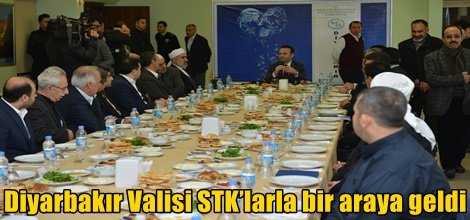Diyarbakır Valisi STK’larla bir araya geldi