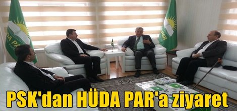 PSK'dan HÜDA PAR'a ziyaret