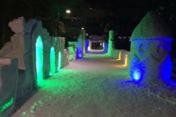 Erzurum'a kardan kültür sokağı