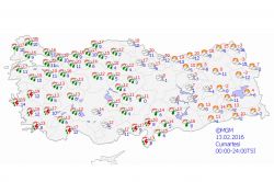 Türkiye genelinde hava durumu