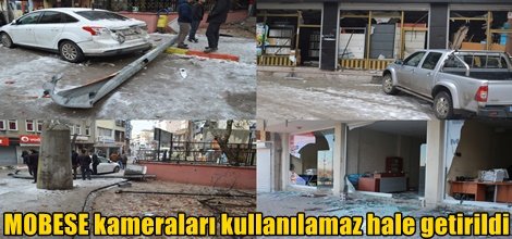 MOBESE kameraları kullanılamaz hale getirildi