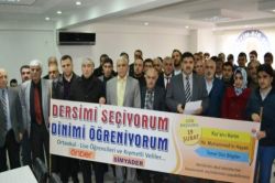 Veliler ‘Seçmeli Ders’ konusunda uyarıldı