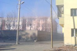 PKK'liler İdil'de okul yaktı