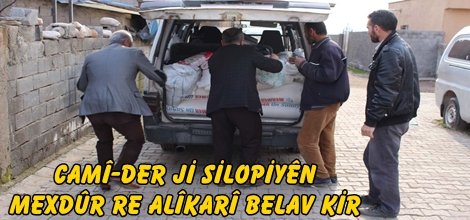 Camî-Der ji Silopiyên mexdûr re alîkarî belav kir
