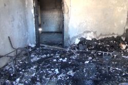 Ateşe verilen okullarda büyük zarar meydana geldi video