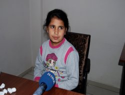 Zarokên ku dibistanên wan hatibûn texrîbkirin axivîn