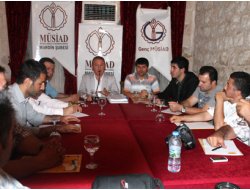 Mardin MÜSİAD Şubesi Gündemi Değerlendirdi