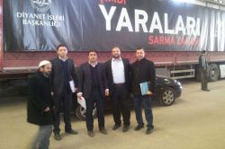 Diyanet'ten Nusaybin’deki mağdurlara yardım