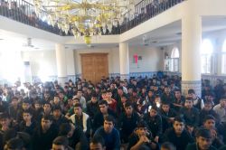 Şanlıurfa'nın Ceylanpınar İlçesi'nde Cami öğrenci buluşması etkinliği foto