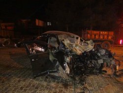 Çınar’da kaza: 1 ölü, 3 ağır yaralı video-foto