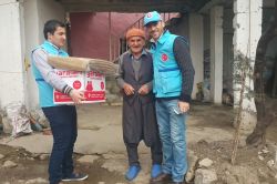 Diyarbakır’ın Silvan ilçesinde mağdur olan halka yardım