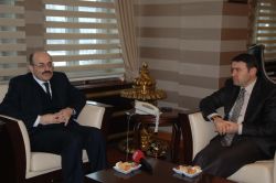 YÖK Başkanı Yekta Saraç, Ağrı'yı ziyaret etti video foto