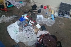 Derik’te mühimmat ele geçirildi