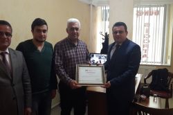 TÜİK’ten istatistiklere katkı sunan esnafa teşekkür belgesi