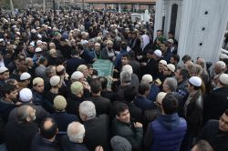 Said Özdemir Hoca ebediyete uğurlandı video foto