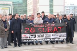 Van Sivil Dayanışma İnisiyatifi’nden 28 Şubat açıklaması video
