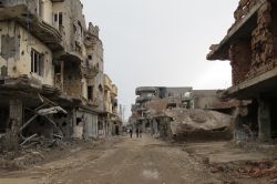 Cizre’de yıkımın boyutları ve karakola dönüşecek okullar foto