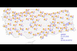 Türkiye genelinde hava durumu