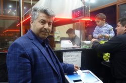 Gaziantep'te tatlıcıda numaratörlü sistem video foto