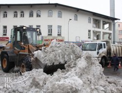 81 Bin Ton Kar Şehir Dışına Taşındı