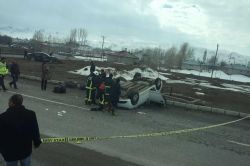 Van'da kaza: 3 yaralı