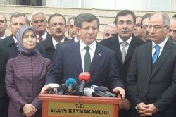 Başbakan Davutoğlu Silopi'de açıklamalarda bulundu video