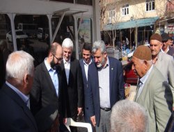 HÜDA PAR Çınar esnafını ziyaret etti video foto