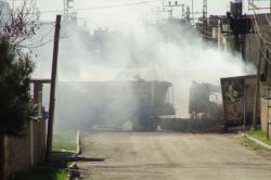 Mardin’in Nusaybin ilçesinde tarihi İpek Yolu’nda çatışma video foto