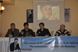 Geçen yıl katledilen Kuvatov İstanbul’da anıldı video