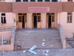 Ji ber pevçûnan li Cizîrê mekteb wêran bûn