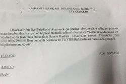 Sur Belediyesi personel maaşından usulsüz kesinti yapmış