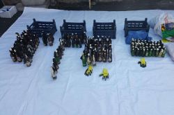 Diyarbakır’da PKK’lilere ait molotof ele geçirildi