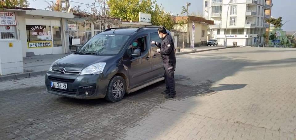 Diyarbakır Çınar'da sokağa çıkma yasağı denetimleri