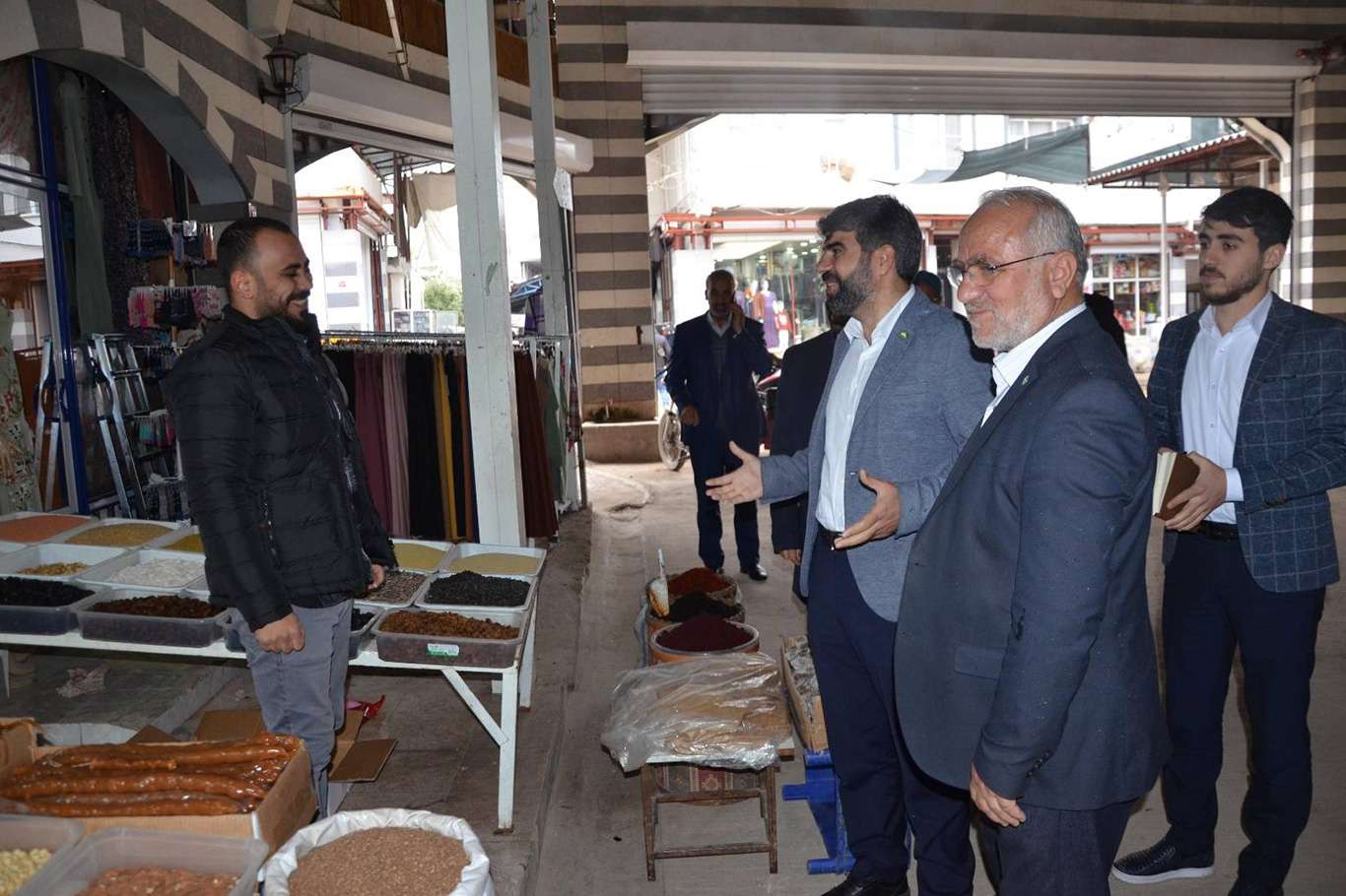 HÜDA PAR Diyarbakır İl Başkanı Faruk Dinç Diyarbakırın Çermik ilçesini ziyaret etti