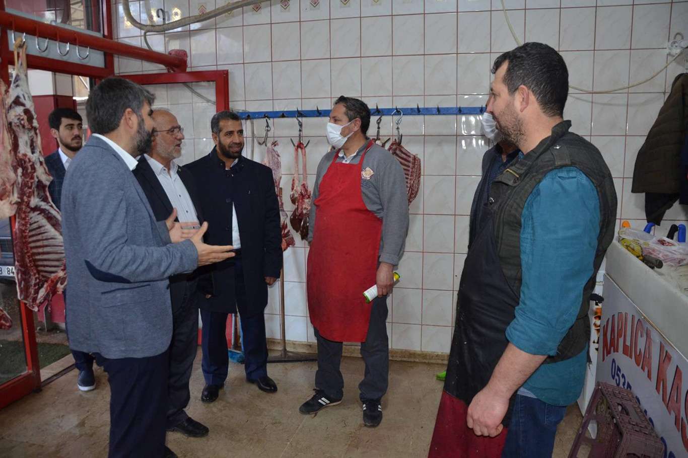 HÜDA PAR Diyarbakır İl Başkanı Faruk Dinç Diyarbakırın Çermik ilçesini ziyaret etti