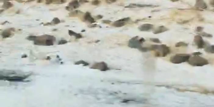 Çınar'da dolu yağdı: Karacadağ beyaza büründü