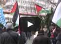 Berlin’de israil protestosu