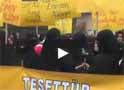 Çarşafa hakarete Gaziantep'ten tepki