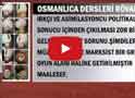 Osmanlıca dersleri rövanş mı